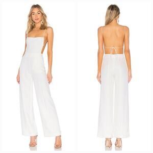 NBD Prosecco Jumpsuit in Ivory Small